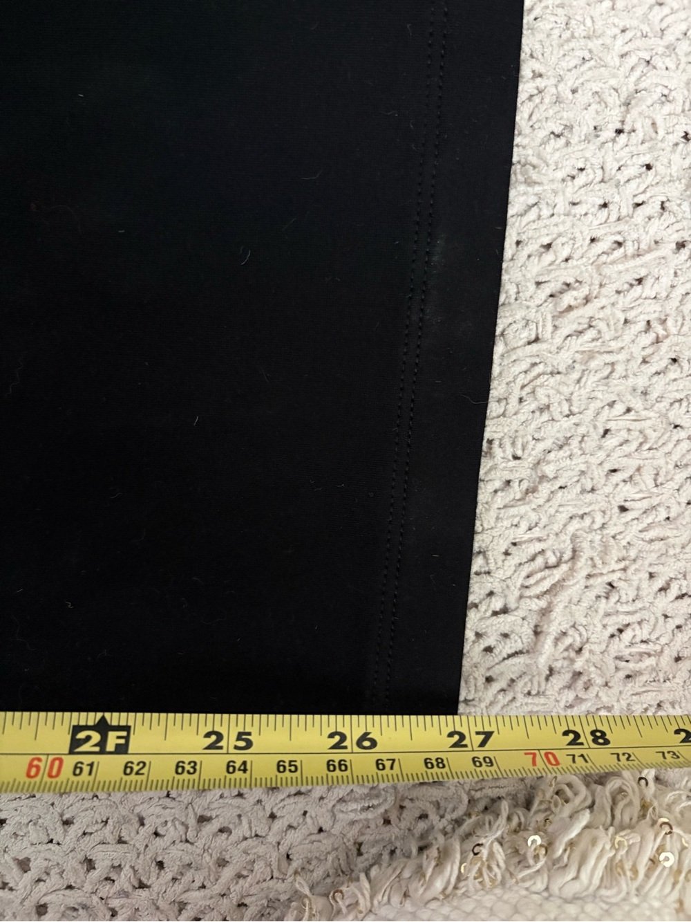 Betabrand Straight Leg Stretch Slacks Women’s M Petite Black Professional Office - Picture 4 of 4